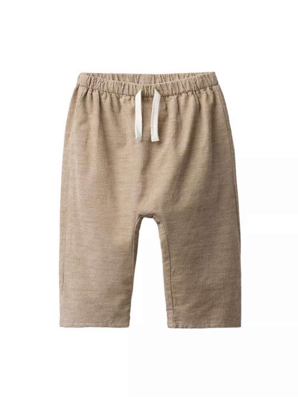 Lined fine-waled corduroy pants